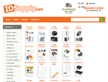 Tablet Screenshot of idsupply.com